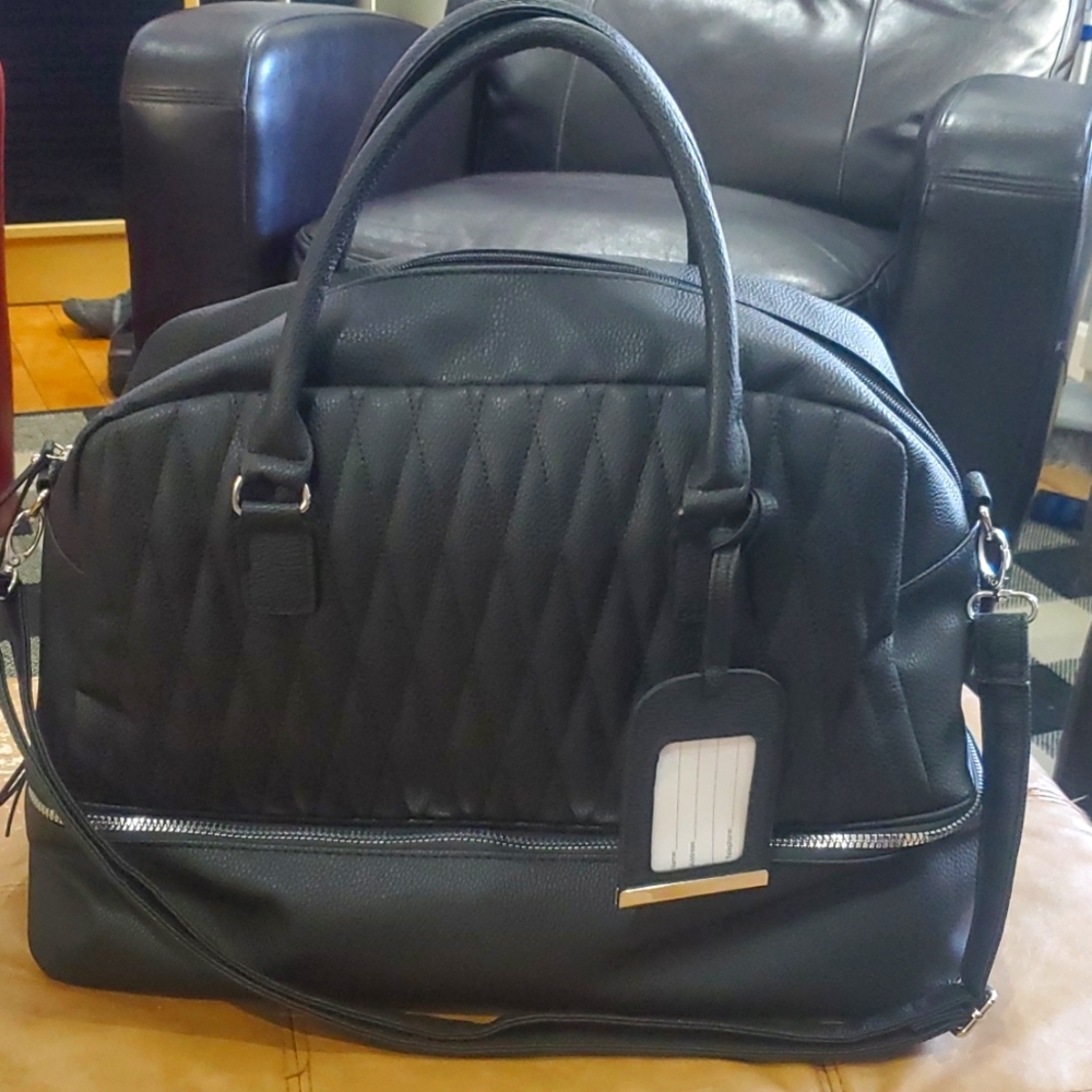Black Soft Sided Shoulder Bag Luggage